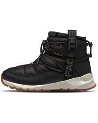 The North Face - Nf0a5lwdr0g1 W Thermoball Lace Up Wp Tnf Black/gardenia White Uk 4 - Lyst