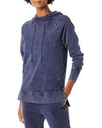 Goodthreads An Amazon Brand Heritage Fleece Hooded Tunic - Blue