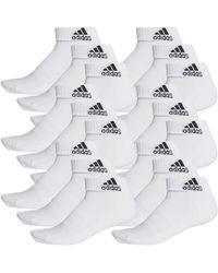 adidas - Ankle/Quarter Socken Kurzsocke Knöchelsocke 6 Paar - Lyst