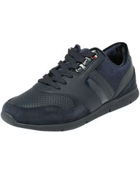 tommy hilfiger zipped velvet trainers