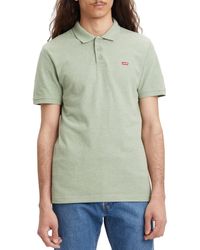Levi's - Housemark Polo T-shirt ,seagrass Heather,xs - Lyst