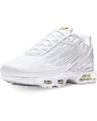 Nike - Scarpe Air Max Plus 3 Taglia 44 Codice CW1417-100 Bianco Uomo - Lyst