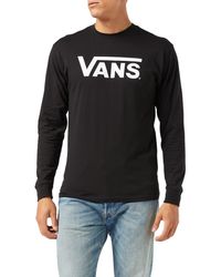Homme Vêtements T-shirts T-shirts à manches longues T-Shirt à Manches Longues Classic Raglan Vans pour homme en coloris Noir 