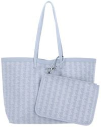 Lacoste - Nf4344ze Jelly Coated Canvas Medium Tote Bag - Lyst