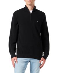 GANT - COTTON PIQUE HALFZIP - Lyst