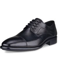 Ecco - Citytray Cap Toe Tie Oxford - Lyst