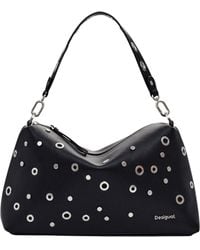 Desigual - BAG_REBEL BERGAMO BLACK - Lyst