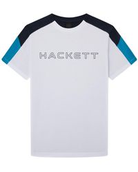 Hackett - Hackett Hs Tour Short Sleeve T-shirt L - Lyst