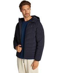 Tommy Hilfiger - 's Mix Quilt Jacket With Hood - Lyst