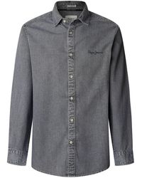 Pepe Jeans - Klassiek Slank Overhemd - Lyst