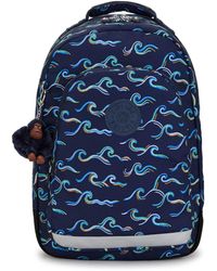 Kipling - Backpack Class Room Fun Ocean Prt Large - Lyst