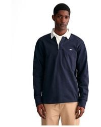 GANT - Reg Shield Heavy Rugger - Lyst