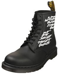 Dr. Martens - 1460 Futura Emb Womens Ankle Boots In Black - 4 Uk - Lyst