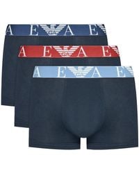 Emporio Armani - Bold Monogram 3-Pack Trunk Les Troncs - Lyst