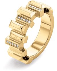 Calvin Klein - Ring für Kollektion LUSTER Gelbgold - 35000333B - Lyst