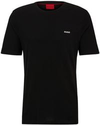 HUGO - Übergroßes T -Shirt mit Logo - Lyst