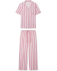 Women'secret - Pijama Camisero Capri 100% algodón Rosa La Vecina Rubia Juego - Lyst