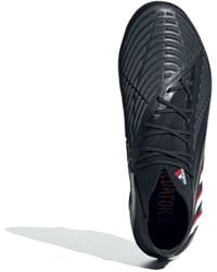 adidas - Predator Edge.2 Fg Soccer Shoes 10.5,core Black/ftwr White/vivid Red - Lyst