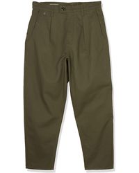 G-Star RAW - Pleated Chino Relaxed - Lyst