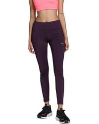 PUMA - Legging de Running Long Run FAV Velocity S Midnight Plum Purple - Lyst