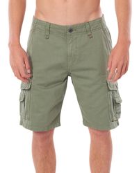 Rip Curl - Classic Surf Trail Cargo Shorts in Mid Green - Lyst