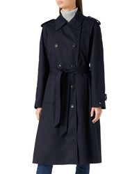 Tommy Hilfiger - Tel 1985 Cotton Blend Trench Trenchcoat - Lyst