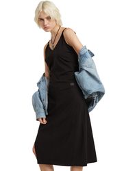 G-Star - Spaghetti Strap Slit Dress Wmn - Lyst