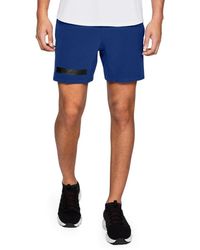 Under Armour - S Perpetual Woven 6" Training Shorts Blue 1306390 574 - Lyst