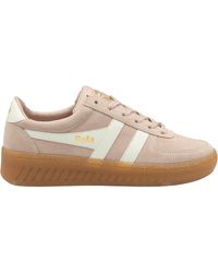 Gola - Grandslam Sneakers Rosa In Camoscio Da Donna - EUR 36 - Lyst