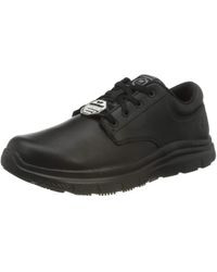 Skechers - Herren Work Relaxed Fit Flex Advantage Fourche SR in Schwarz - Lyst