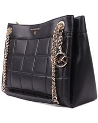 Michael Kors - Tasche I I Tote Bag I Modell *SUSAN* I Schultertasche I Schwarz I 32x24x12cm - Lyst