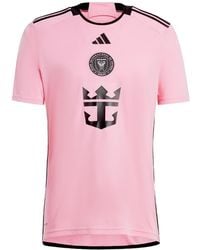 adidas - Lionel Messi Inter Miami CF Pink 2024 Maillot réplique joueur 2getherness pour homme - Lyst