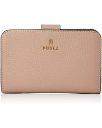 Furla - Camelia Compact Wallet with Zip M Greige - Lyst