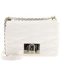 Furla - 1927 Mini Crossbody Bag 22 S Panna - Lyst