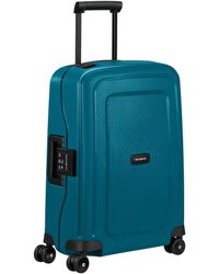 Samsonite - S'cure Spinner S Cabin Luggage 55 Cm 34 L Petrol Blue - Lyst