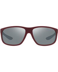 Emporio Armani - Ea4199u Universal Fit Square Sunglasses - Lyst