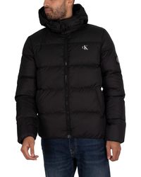 calvin klein essentials down jacket