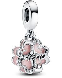 PANDORA - Charm pendente Sorelle per sempre - Lyst