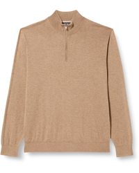 Hackett - Cotton Cashmere Hzip Pullover Sweater - Lyst