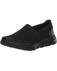 Skechers - Gowalk 5 Qualify-athletic Mesh Lace Up Performance Walking Shoe Sneaker - Lyst