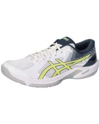 Asics - Beyond Ff S Indoor Court Shoes Volleyball White/yellow 11 - Lyst