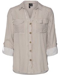 Vero Moda - Vmbumpy L/s Shirt New Wvn Noos Blouse - Lyst