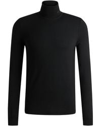 HUGO - Rollkragenpullover - Lyst