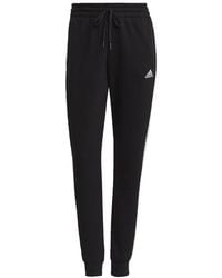 adidas - Essentials Fleece Tapered Cuff Pants - Lyst