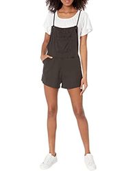 Billabong - Donna Out N About Short Overall - Lyst