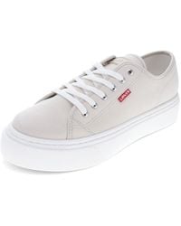 Levi's - S Dakota Synthetic Suede Lowtop Casual Lace Up Sneaker Shoe - Lyst