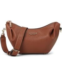 Guess - Amorette Top Zip Shoulder Bag - Lyst
