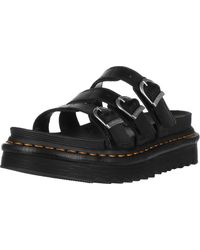 Dr. Martens - Blaire slide pelle sandali - Lyst