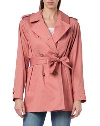 Tommy Hilfiger - Abrigo Mujer Cotton Short Trench Gabardina - Lyst
