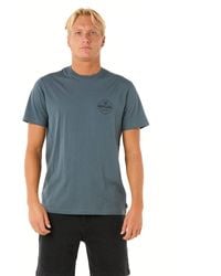Rip Curl - Graphic Short Sleeve Crew Neck T-shirt - Lyst